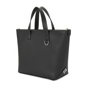 FENDI FF Jacquard Shopper Tote Shoulder Bag Brown